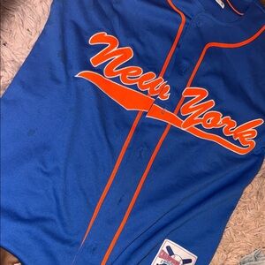 Blue and Orange New York Jersey. Never Worn